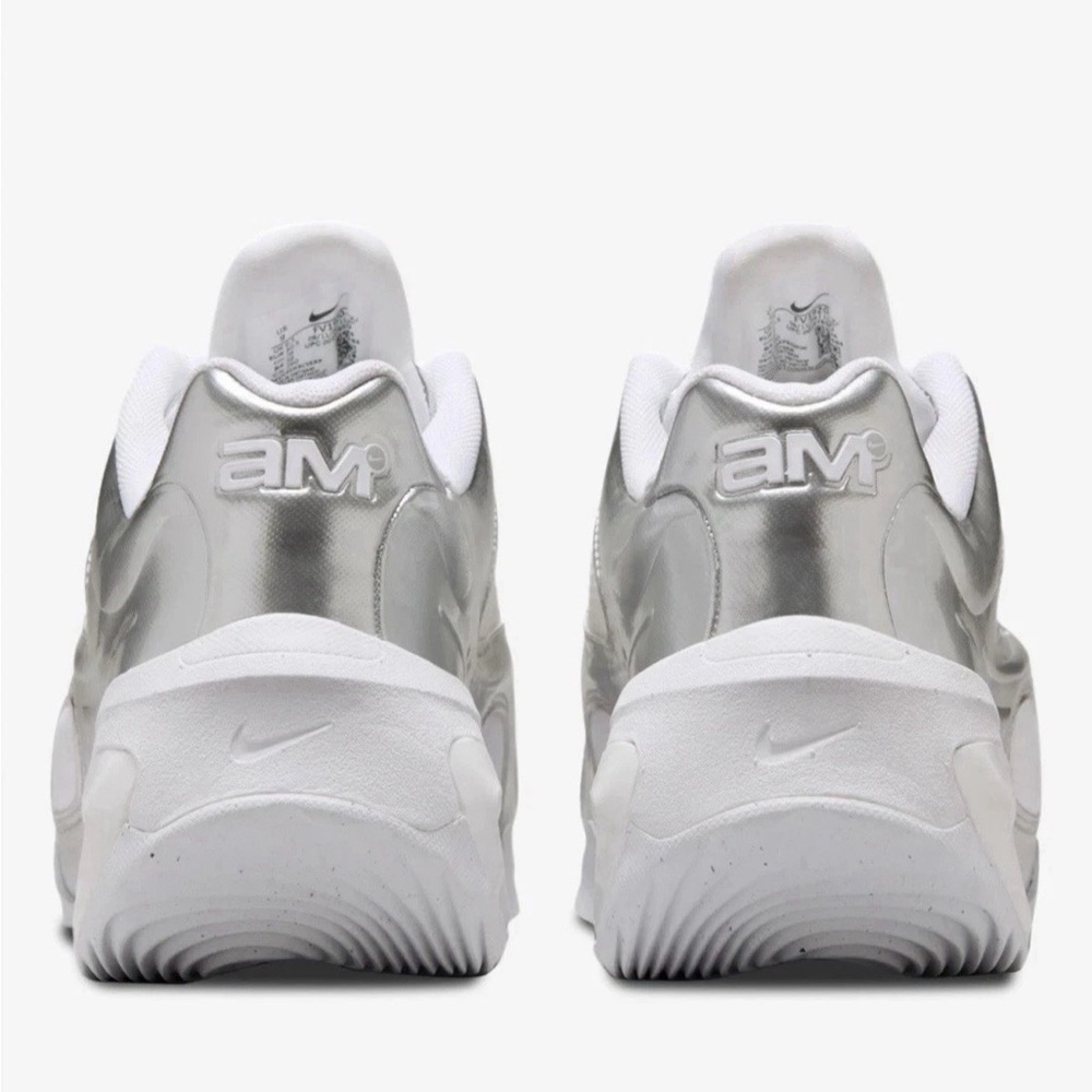 Nike 💅✨ Air Max Muse Y2K Runner White Metallic Silver Shoes FV1920-100 7.5 9 9.5 - Picture 9 of 14